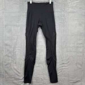 Athleta XS High Rise Black Active Leggings‎ Workout Exercise Yoga Pants